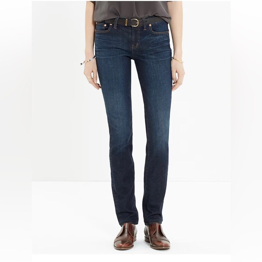 Madewell denim “Alley Straight” by Madewell. Gently worn, great condition